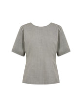 Indlæs billede til gallerivisning LEVETE ROOM, NELLY 2 BLOUSE LIGHT GREY