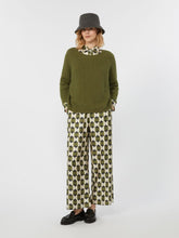 Indlæs billede til gallerivisning MAX MARA, FIBBIA SILK PANTS GREEN