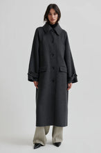 Indlæs billede til gallerivisning SECOND FEMALE, WALANCE FALL COAT DARK GREY