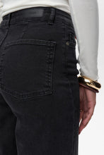 Indlæs billede til gallerivisning NÜMPH, PARIS JEANS  CROPPED BLACK