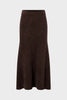 TWIST & TANGO, ISRAA KNITTED SKIRT BROWN