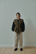 Indlæs billede til gallerivisning ANNE MI, VERA BARREL PANTS OATMEAL