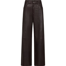 Indlæs billede til gallerivisning DEPECHE BOA PANTS WIDE LEG CHOKOLATE