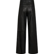 Indlæs billede til gallerivisning DEPECHE BOA PANTS WIDE LEG BLACK