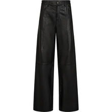 Indlæs billede til gallerivisning DEPECHE BOA PANTS WIDE LEG BLACK