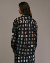 Indlæs billede til gallerivisning DIEGA, CALIBIZA SKJORTE/10734 - CHOCO PRUNE ECRU