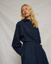 Indlæs billede til gallerivisning LA ROUGE CHARLOTTE DRES DARK DENIM