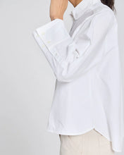 Indlæs billede til gallerivisning GAI & LISVA, FLORA POPLIN SHIRT WHITE