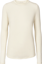Indlæs billede til gallerivisning GAI & LISVA, THYRE L/S WOOL TOP OFF WHITE