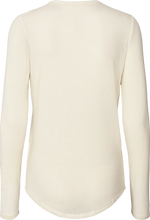 Indlæs billede til gallerivisning GAI & LISVA, THYRE L/S WOOL TOP OFF WHITE