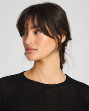 Indlæs billede til gallerivisning GAI & LISVA, THYRE L/S WOOL TOP BLACK