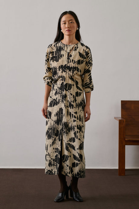 SOEUR FRANCINE DRESS PRINT