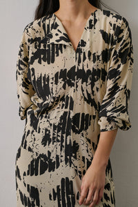 SOEUR FRANCINE DRESS PRINT