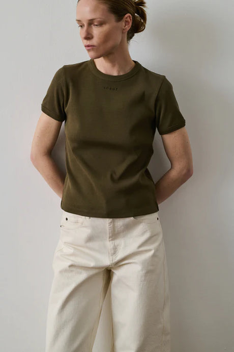 SOEUR, ARISTIDE T-SHIRT KHAKI