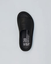 Indlæs billede til gallerivisning VIBA,SAINT TROPEZ LEATHER BLACK