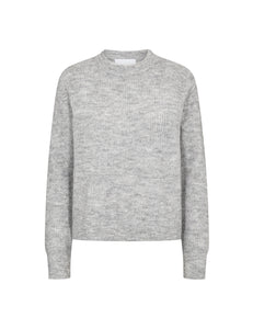 LEVETE ROOM, FELIX 1 KNIT GREY MELANGE