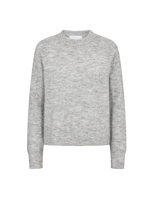 LEVETE ROOM, FELIX 1 KNIT GREY MELANGE