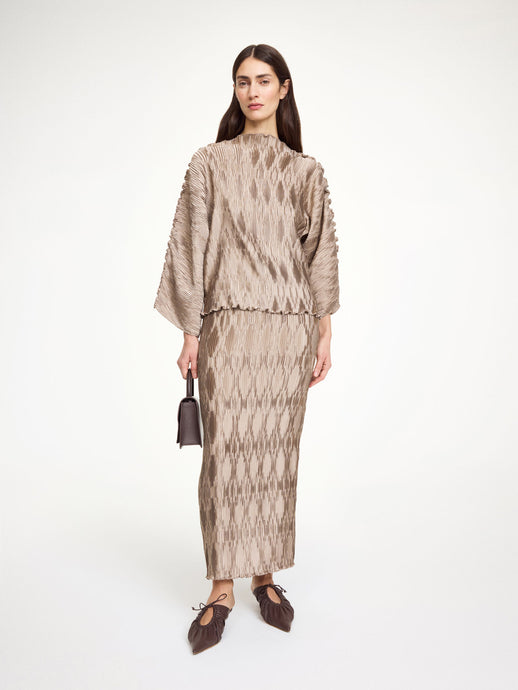 BY MALENE BIRGER TRALLUMAN TOP COBBERSTONE