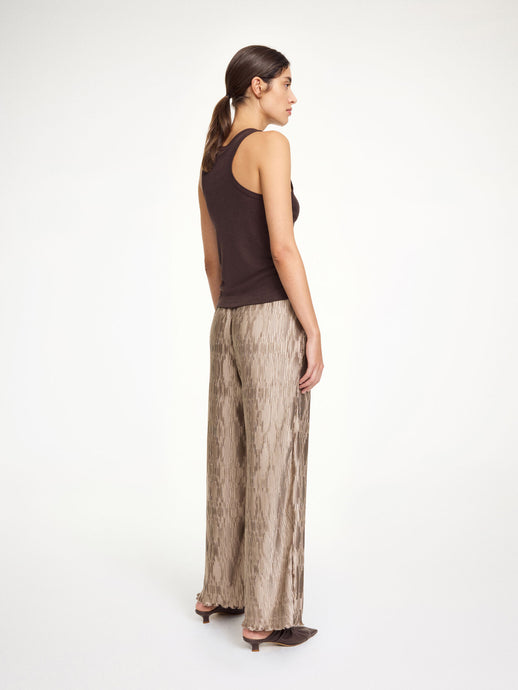 BY MALENE BIRGER LETITA WIDE PANTS COBBERSTONE