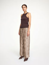 Indlæs billede til gallerivisning BY MALENE BIRGER LETITA WIDE PANTS COBBERSTONE