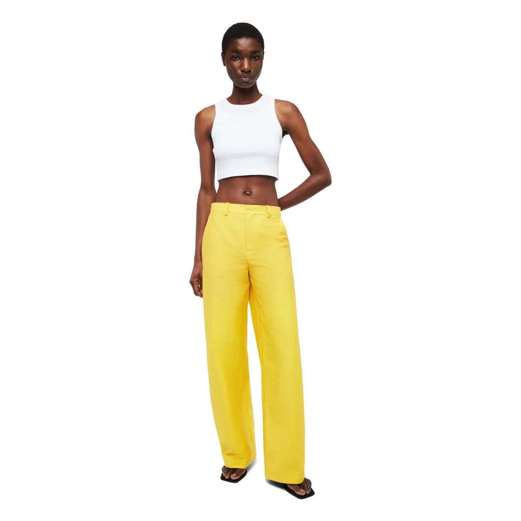 DRYKORN, DESK PANTS YELLOW