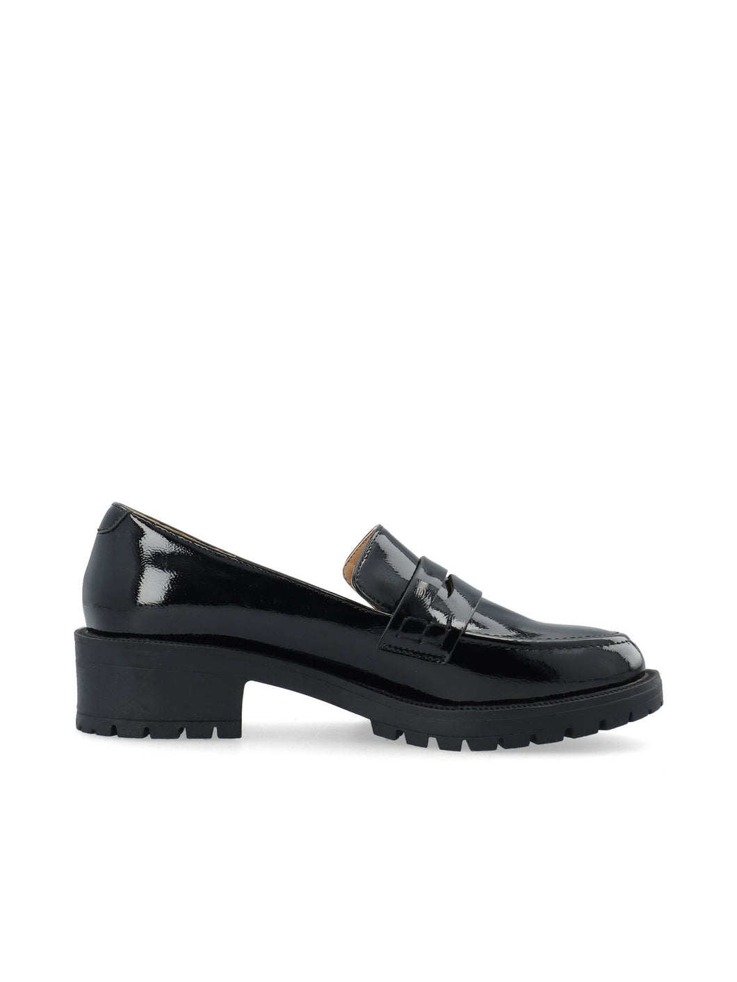 BIANCO, PEARLPENNYLOAFER BLACK