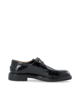 Indlæs billede til gallerivisning BIANCO, ADDA MOCTOE SHOE LAK BLACK