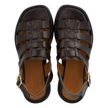 Indlæs billede til gallerivisning ANGULUS SANDAL 5874, DARK BROWN
