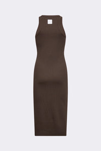 LEVETE ROOM, LR-NUMBIA 4 DRESS - L895 BRUN
