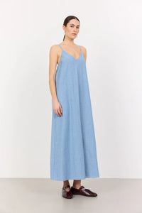 LEVETE ROOM, LR-LENNON 4 DRESS - L610 BLUE