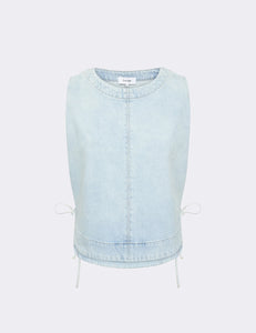 LEVETE ROOM, LR-KOSA 9, DENIM TOP