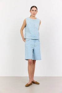LEVETE ROOM, LR-KOSA 9, DENIM TOP