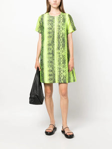 ESSENTIEL ANTWERP, DAMIONET A-LINE KJOLE - LIME