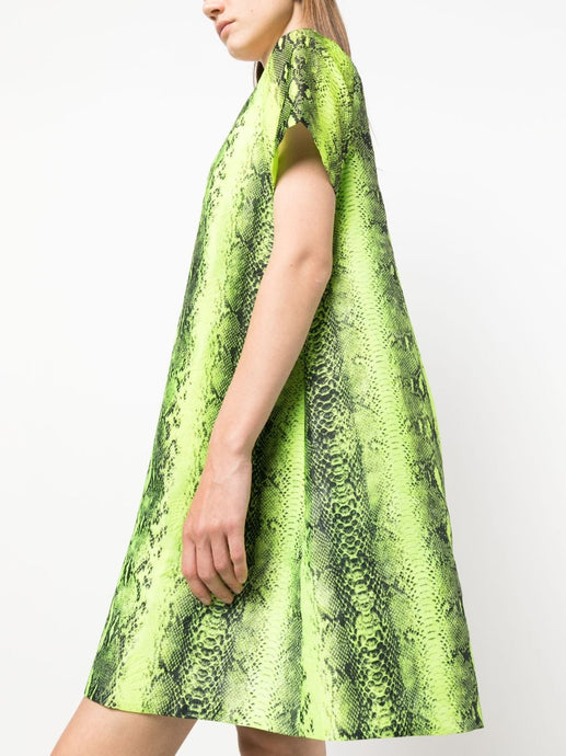 ESSENTIEL ANTWERP, DAMIONET A-LINE KJOLE - LIME