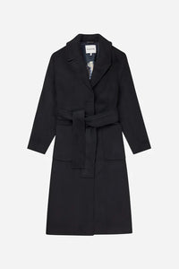 MUNTHE, ELEGANCE COAT - NAVY