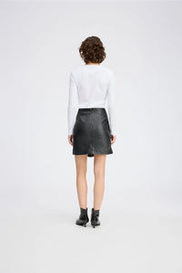 MUNTHE, POTE L/S T-SHIRT WHITE