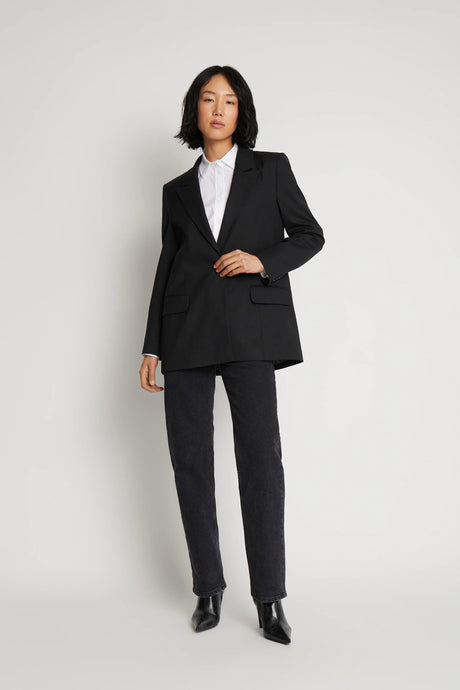 MUNTHE, SUSSIMA OVERSIZE BLAZER BLACK