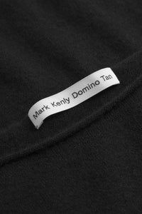 MARK KENLY DOMINO TAN, KOBA CASHMERE BLOUSE BALCK