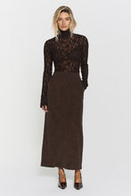 Indlæs billede til gallerivisning TWIST &amp; TANGO, MARIANA LACE TOP MOCHA BROWN