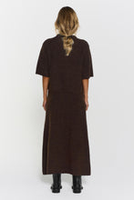 Indlæs billede til gallerivisning TWIST &amp; TANGO, ISRAA KNITTED SKIRT BROWN