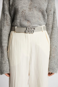 MUNTHE, MATTER BELT GREY