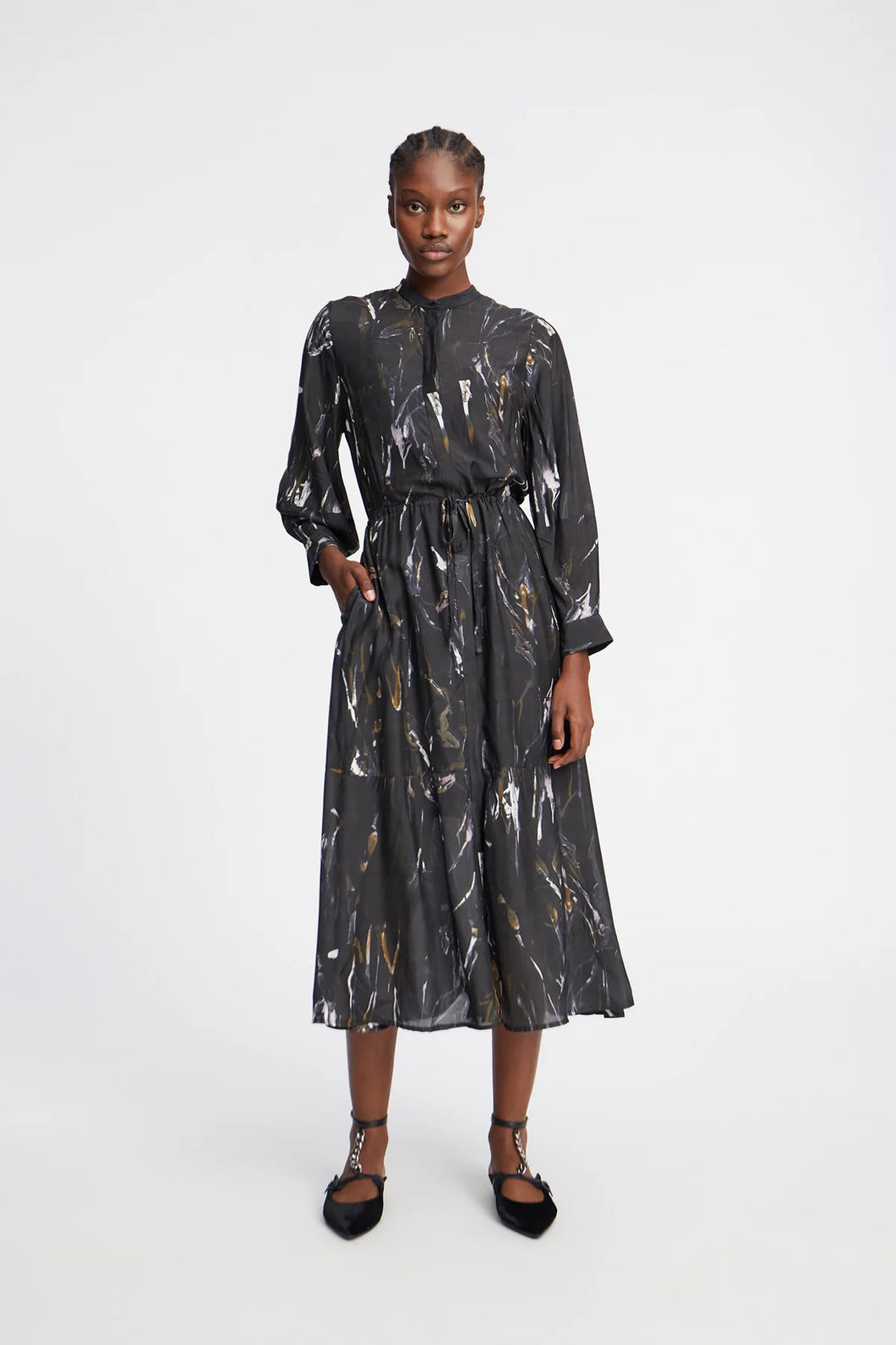 MUNTHE, PORTLAND DRESS BLACK