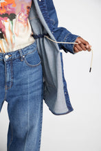 Indlæs billede til gallerivisning MUUNTHE, PRICKLY JACKET DENIM BLUE