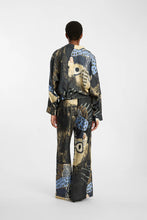 Indlæs billede til gallerivisning MUNTHE, ARUM SILK PANTS BLACK