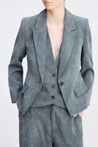 MUNTHE, LAWO BLAZER CHACOAL