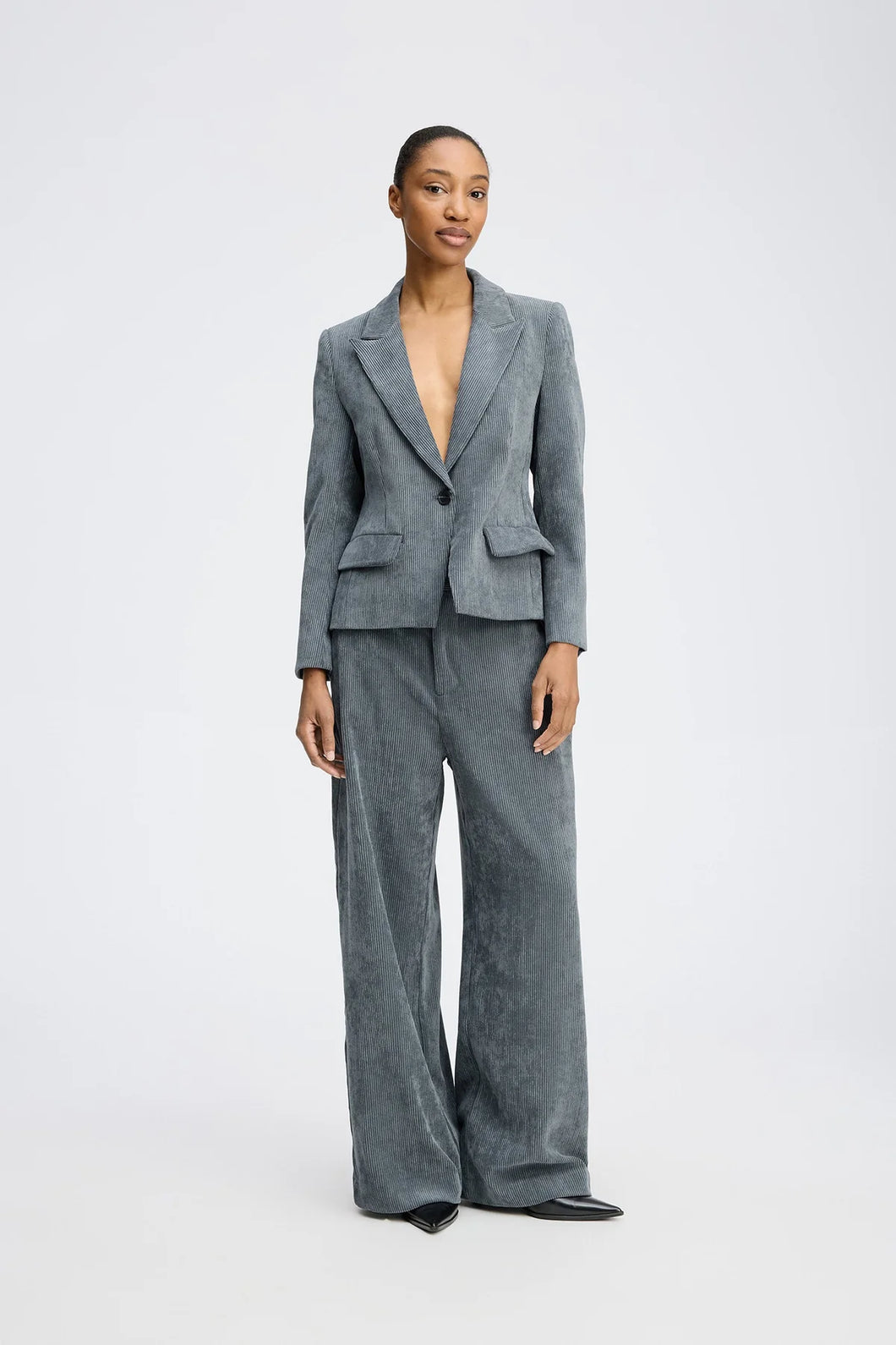 MUNTHE, LAWO BLAZER CHACOAL