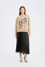 Indlæs billede til gallerivisning MUNTHE, RUSTALI SKIRT - SORT