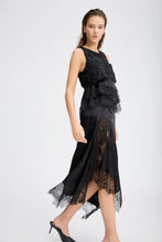 Indlæs billede til gallerivisning MUNTHE, RAIS SKIRT - SORT