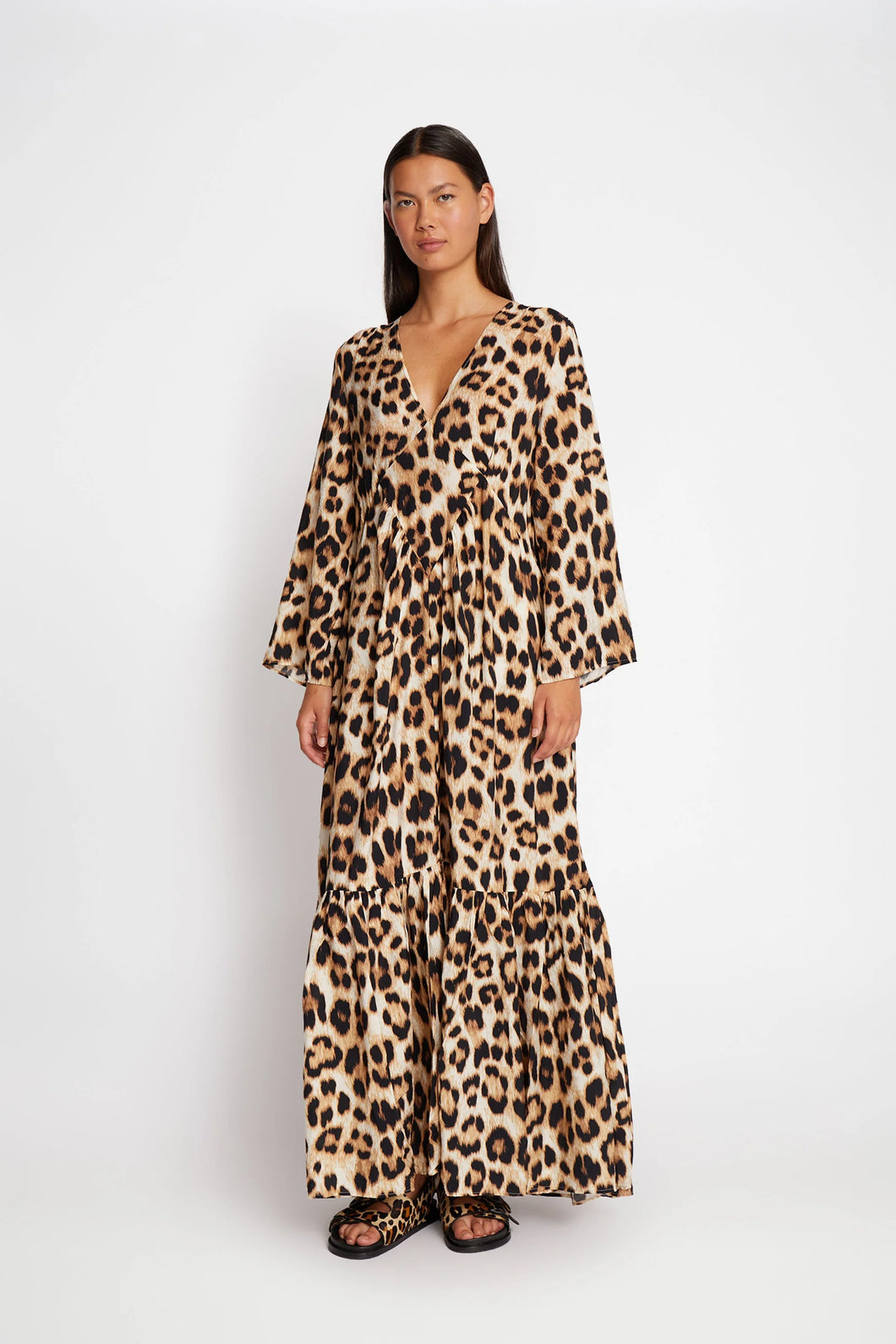 MUNTHE, UBLUE DRESS LEOPARD