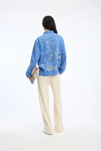 Indlæs billede til gallerivisning MUNTHE, BAYAN JACKET LIGHT BLUE